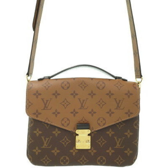 Louis Vuitton Monogram Reverse Pochette Metis Bag - Picture 1 of 8